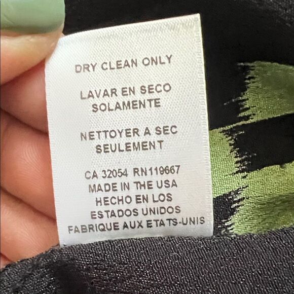 NWT Rachel Pally Rayon Silvia Top Black Long Sleeves in Size M - Picture 13 of 16